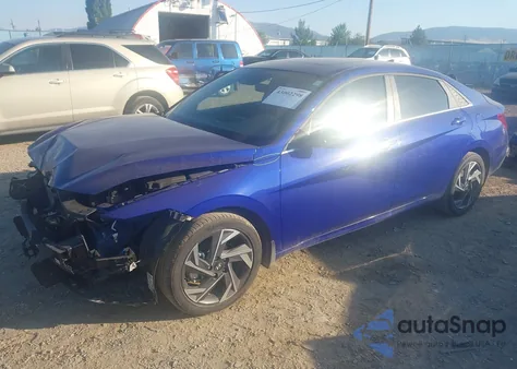 2024 Hyundai Elantra Sel from USA, damaged, VIN KMHLS4DGXRU761707